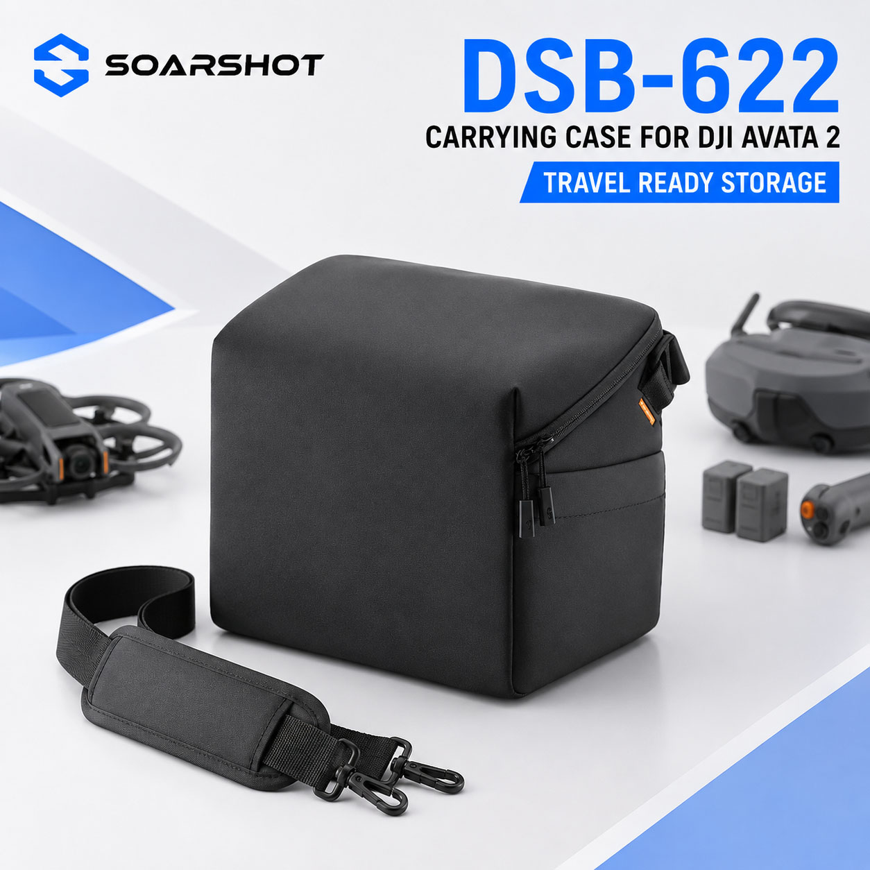 Drone Carrying Case - SOARSHOT DJI 아바타 2 고글 3