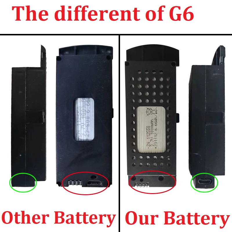 Q6 드론 배터리 3.7V 3000mAh G6 S6 8 - Drone Power Bank 리뷰 및 가격
