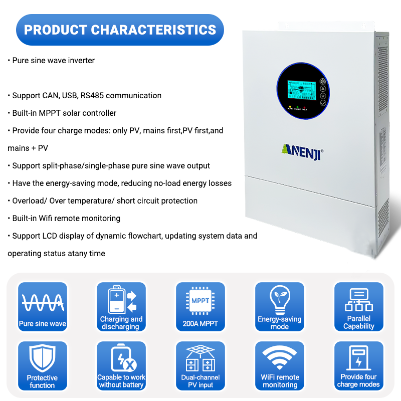 ANENJI 분리형 단상 120V/240V 12KW 하 - Drone Solar Charger 리뷰 및 가격