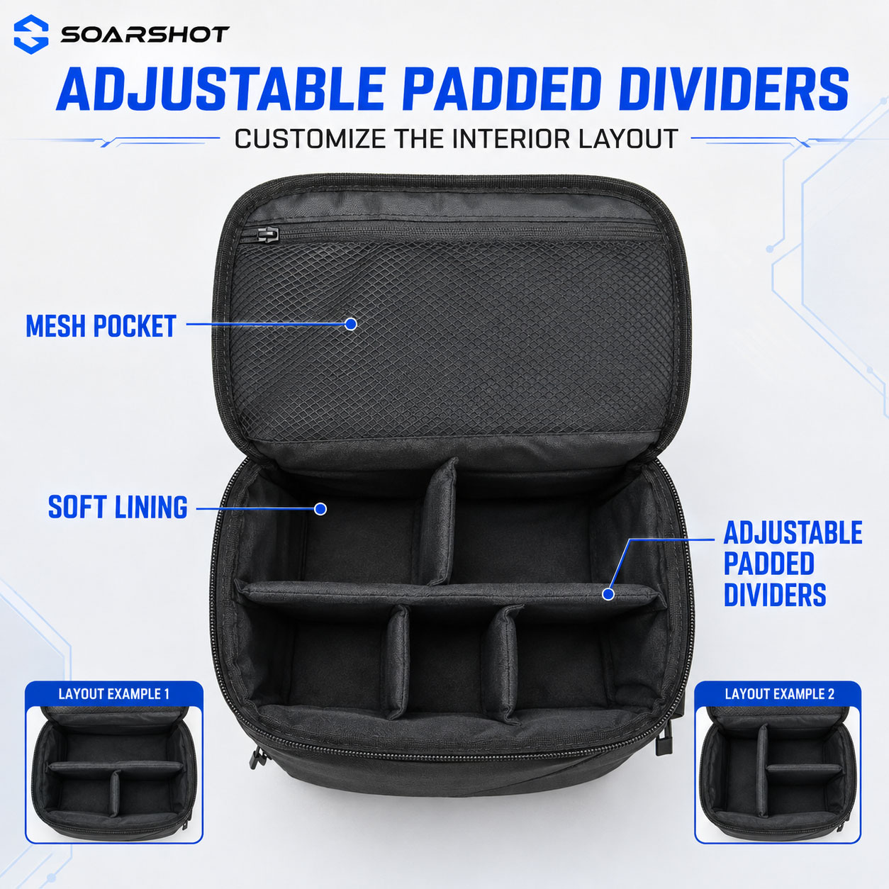 SOARSHOT DJI 아바타 2 고글 3 휴대용 크로 - Drone Carrying Case 리뷰 및 가격